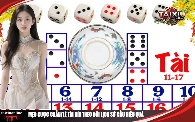 Mẹo Cược ChẵnLẻ Tài Xỉu Theo Dõi Lịch Sử Cầu Hiệu Quả