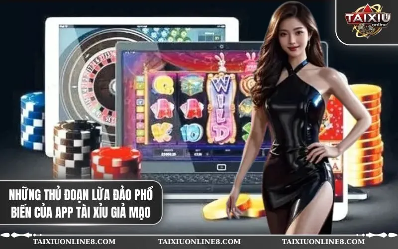 Những Thủ Đoạn Lừa Đảo Phổ Biến của App Tài Xỉu Giả Mạo