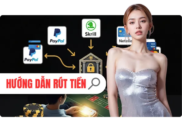 hướng dẫn rút tiền